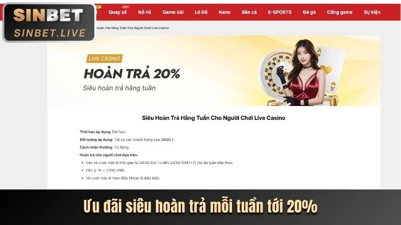 Hoàn trả tiền cược hàng ngày 789alo